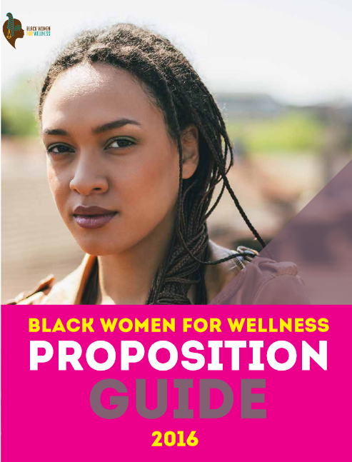 Black Women for Wellness CA Proposition Voting Guide - Womens Health ...