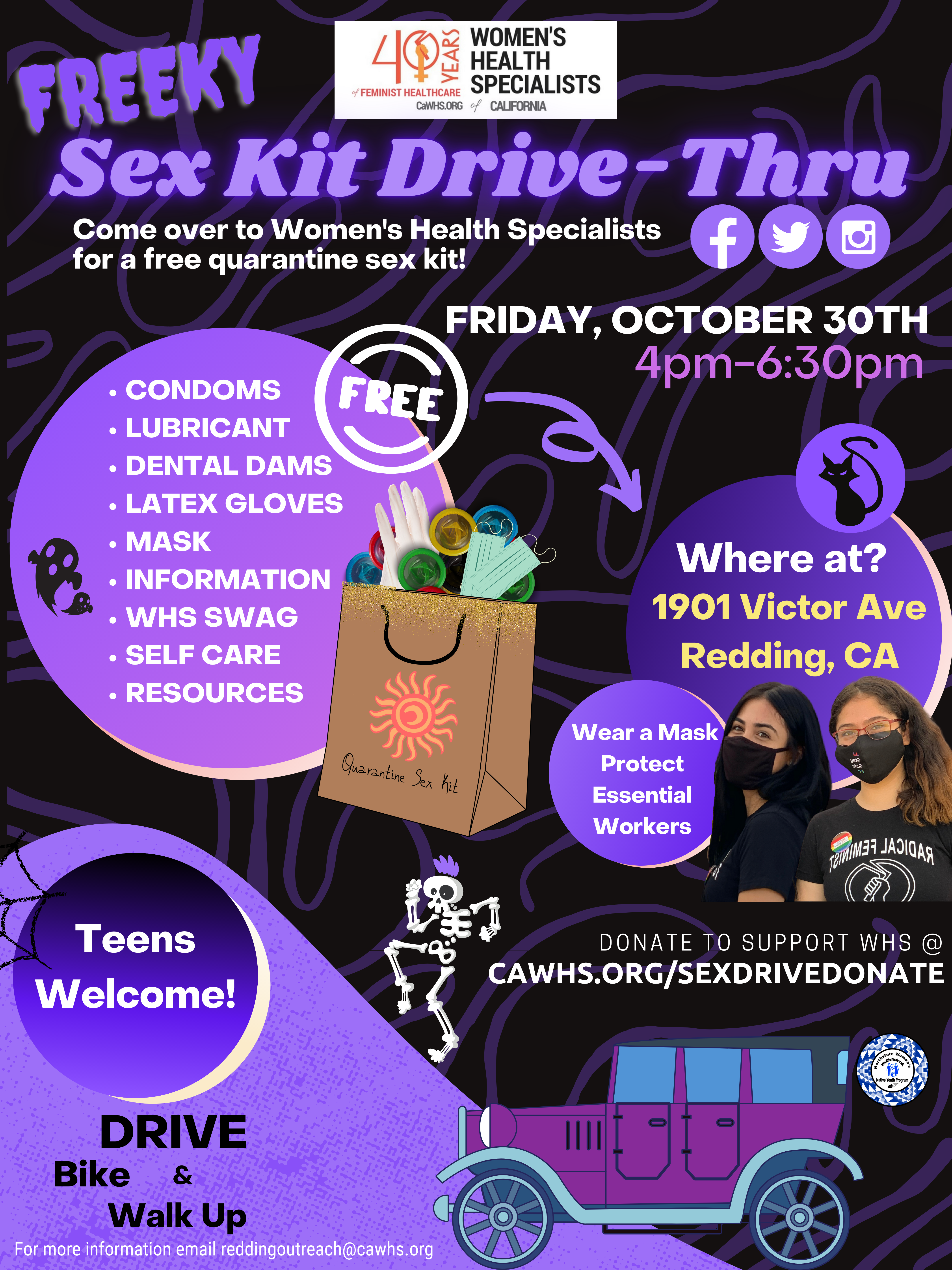 Sex Kit Drive (4) - Womens Health Specialists - Womens Health Specialists