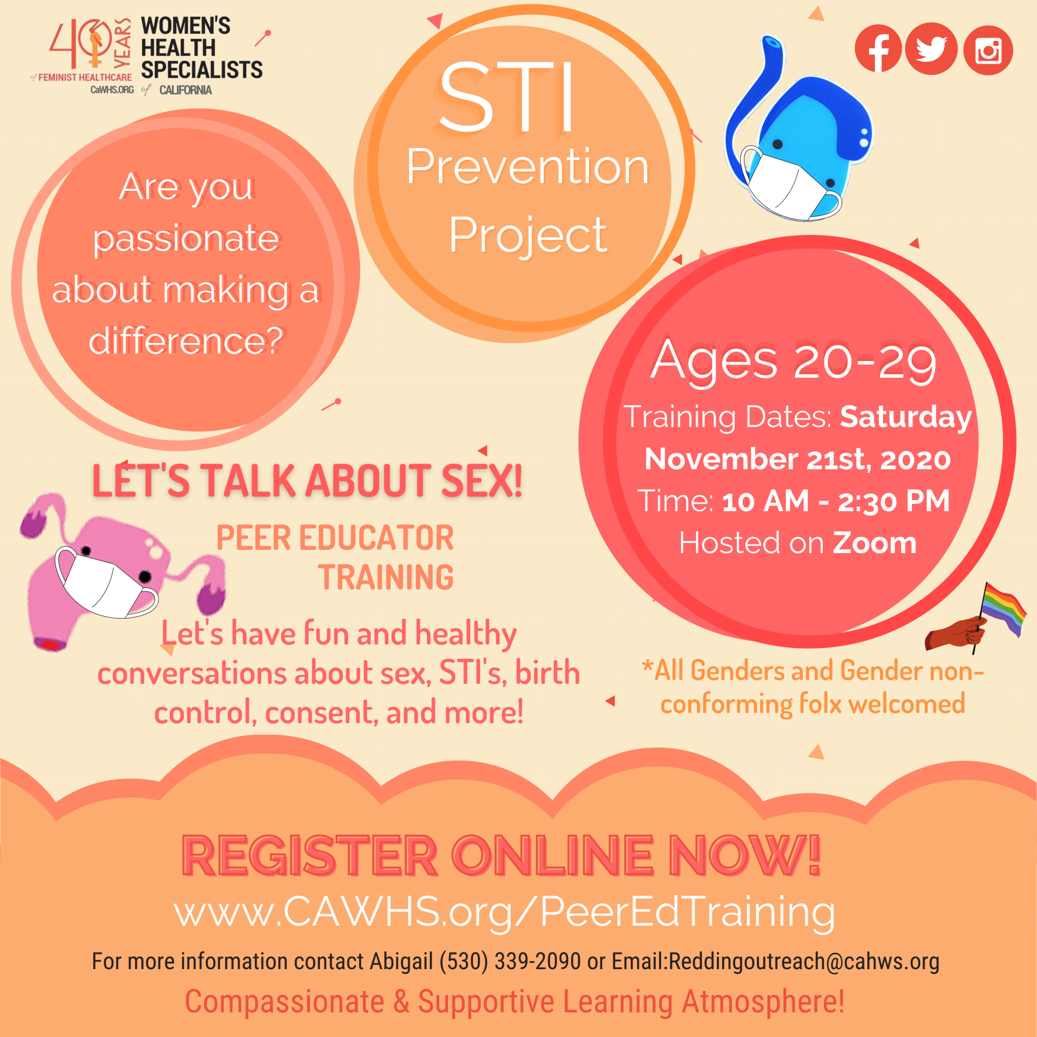 Upcoming Peer Educator Training Womens Health Specialists Womens 